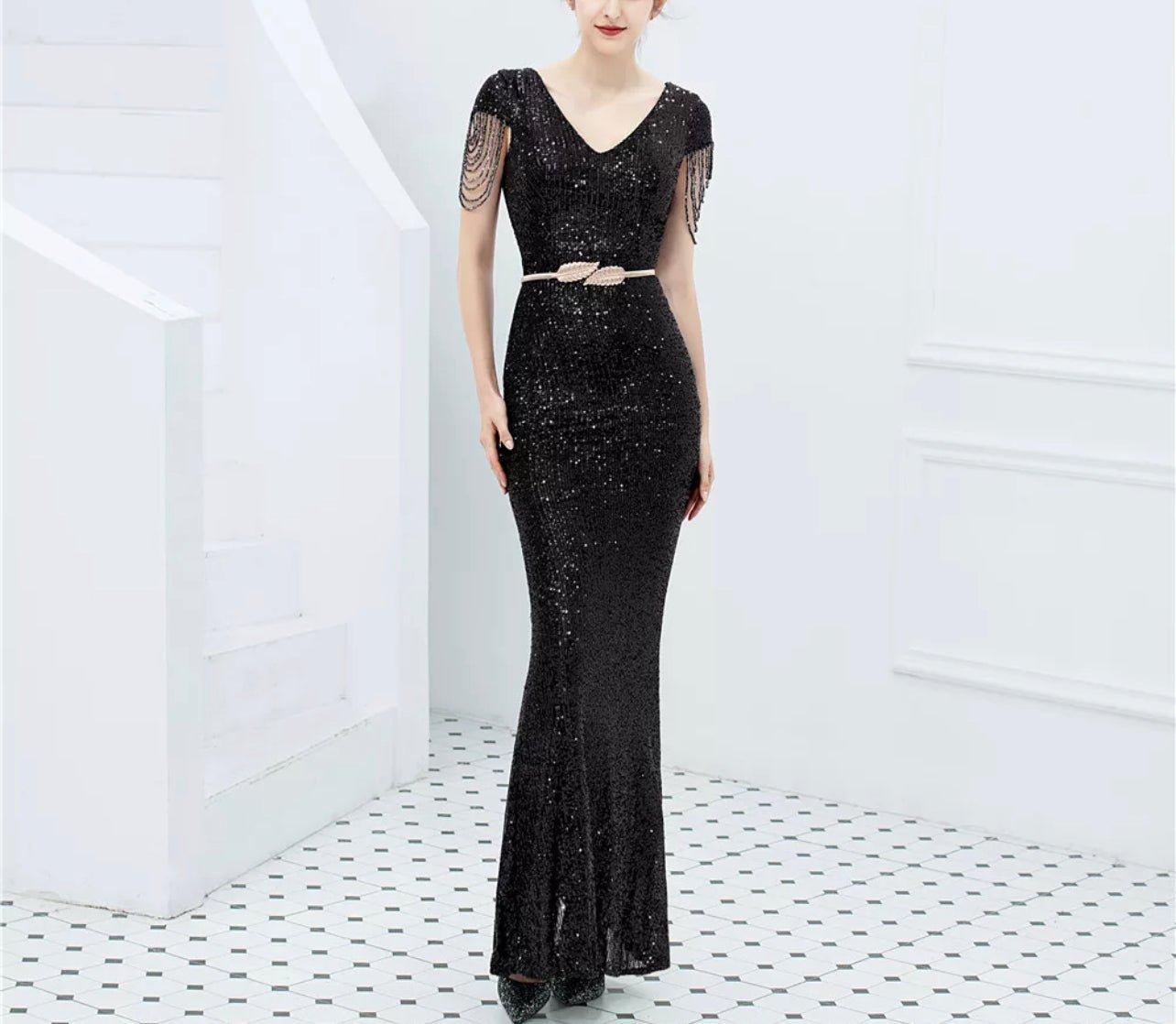 Mura Boutique Elegant Evening Dress with Custom Sizes