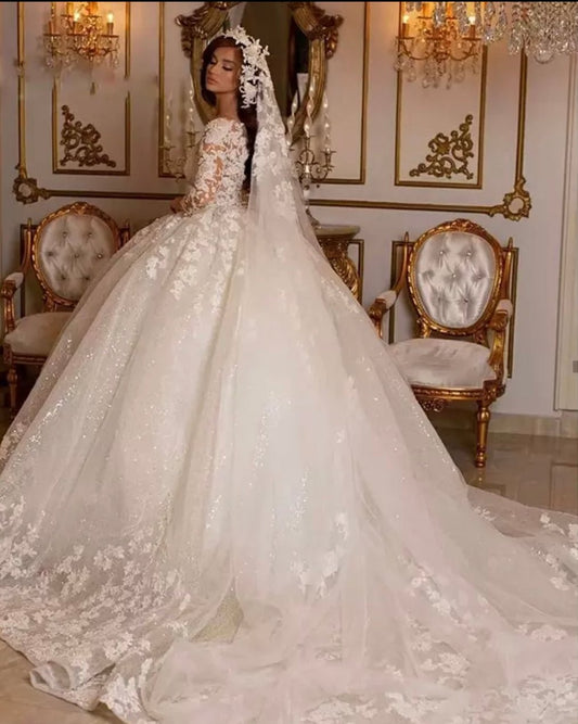 Ball gown bridal wedding dress - Mura Boutique