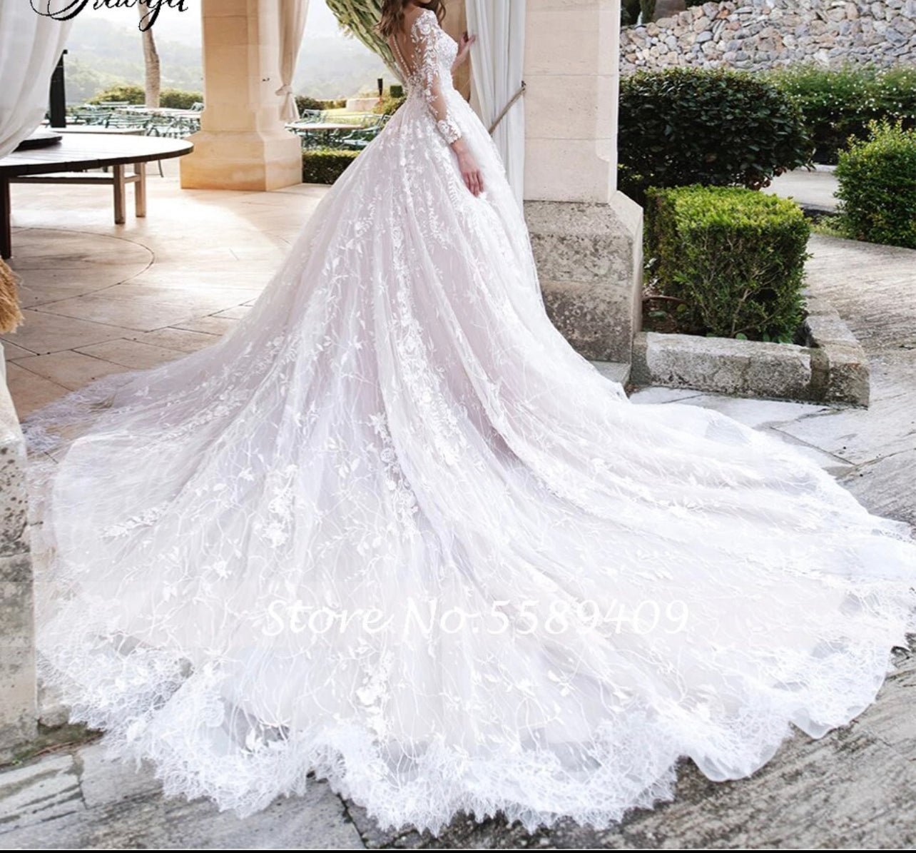 Bridal gown wedding dress - Mura Boutique