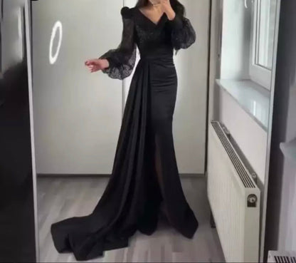 Elegant mermaid evening gown - Mura Boutique