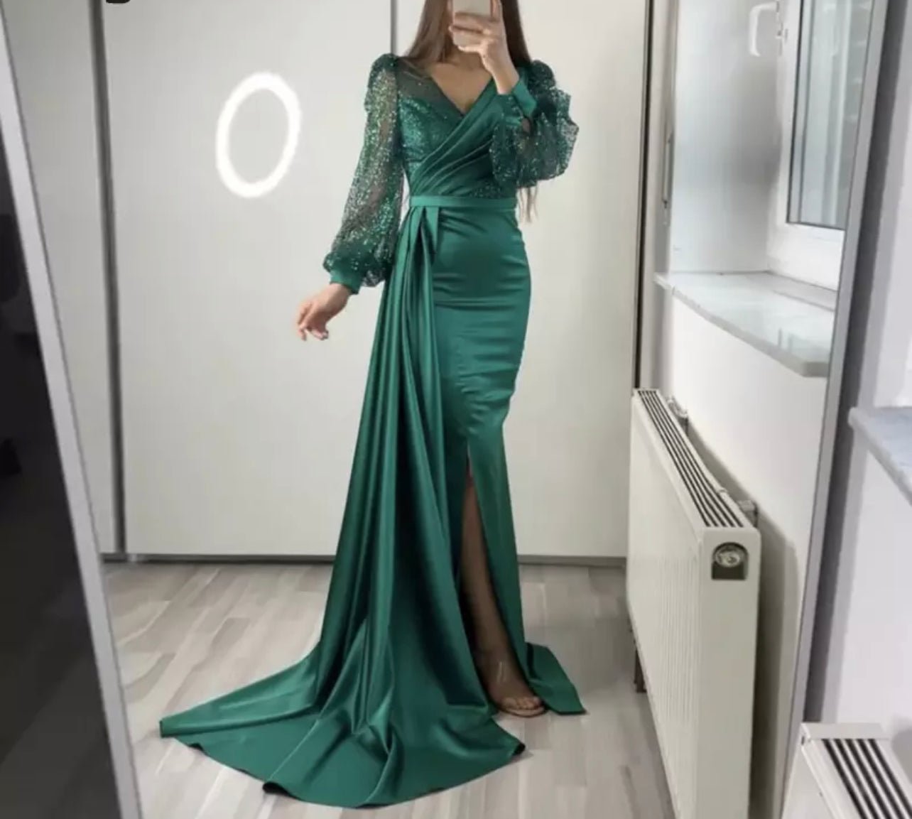 Elegant mermaid evening gown - Mura Boutique