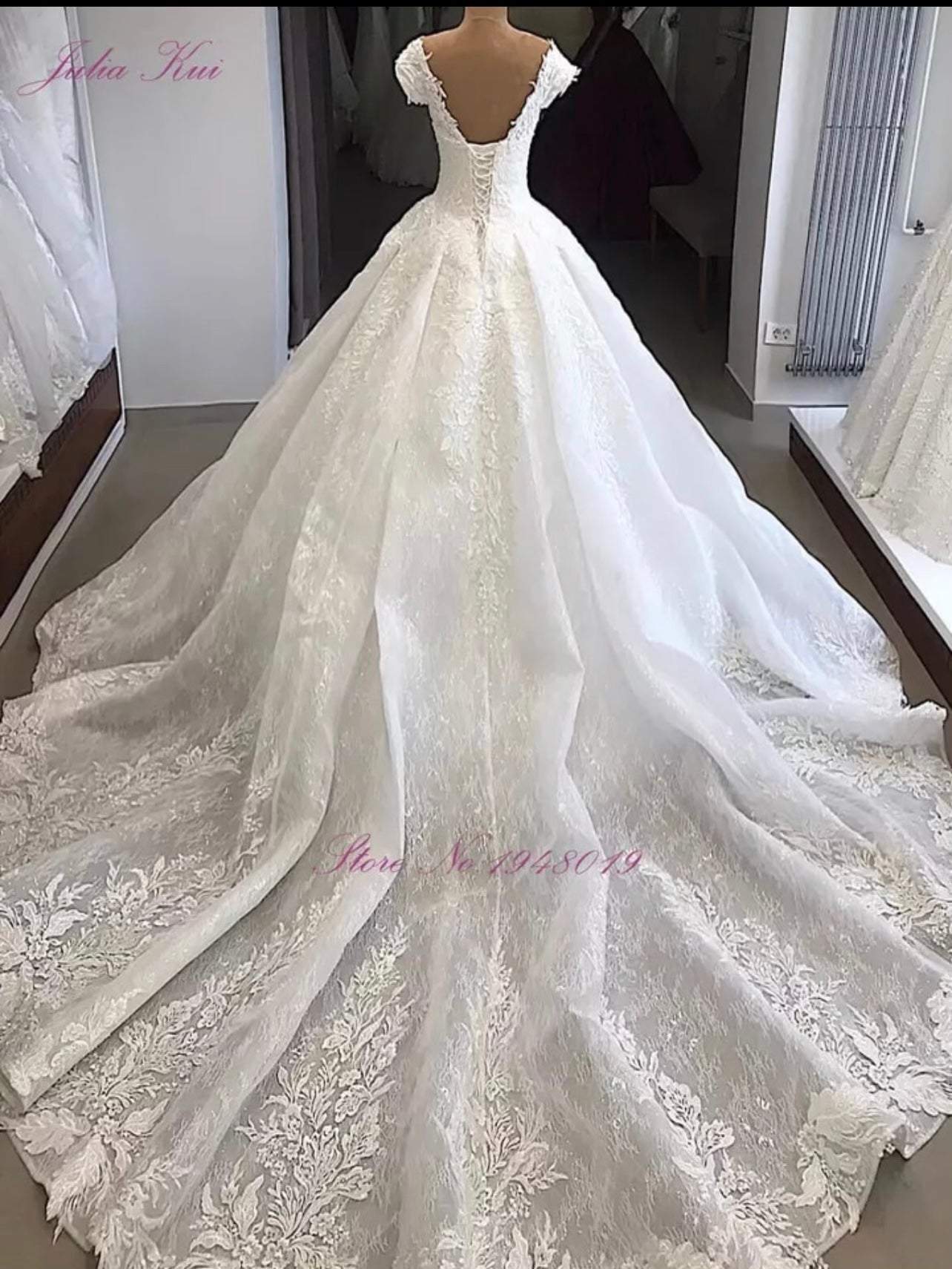 Elegant Wedding Dress - Mura Boutique