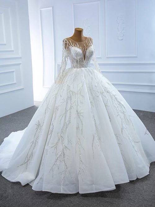 Elegant Wedding Dress - Mura Boutique