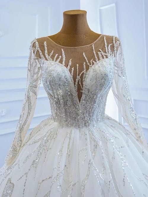 Elegant Wedding Dress - Mura Boutique