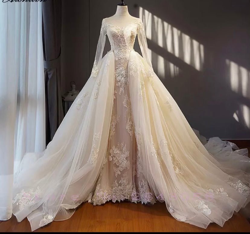 Elegant Wedding Dress - Mura Boutique