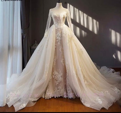 Elegant Wedding Dress - Mura Boutique
