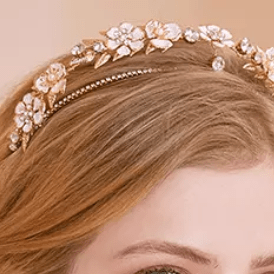 Flowers Wedding Crown - Mura Boutique