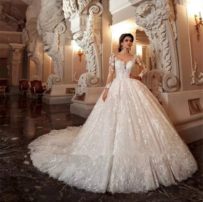 Luxury ball gown bridal dress - Mura Boutique