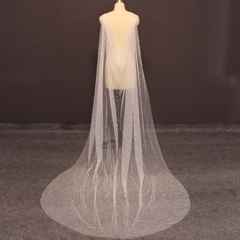 Pearl Bridal Wraps - Mura Boutique