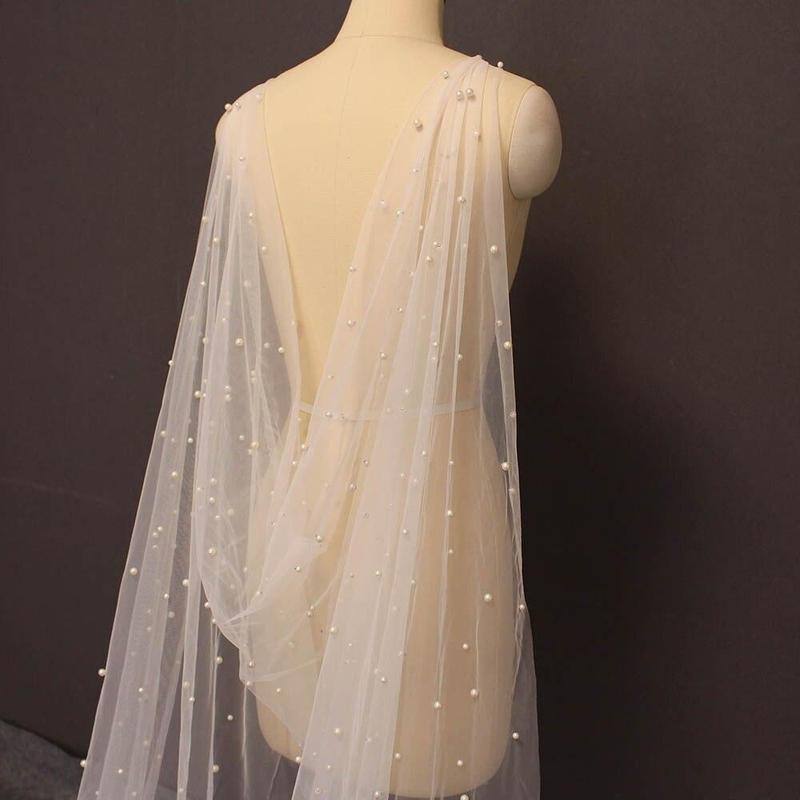 Pearl Bridal Wraps - Mura Boutique
