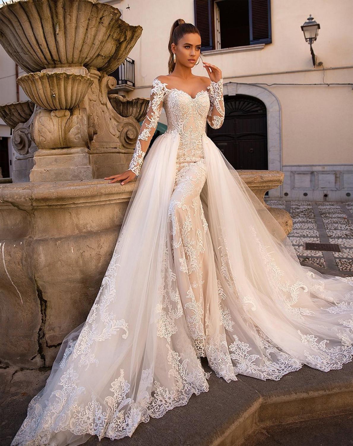 Sexy Mermaid Wedding Dress - Mura Boutique