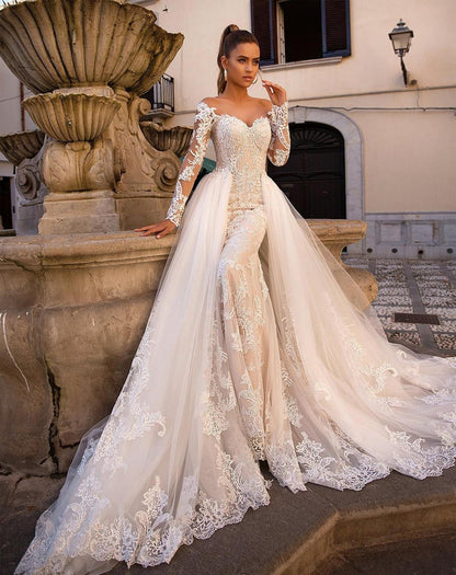 Sexy Mermaid Wedding Dress - Mura Boutique