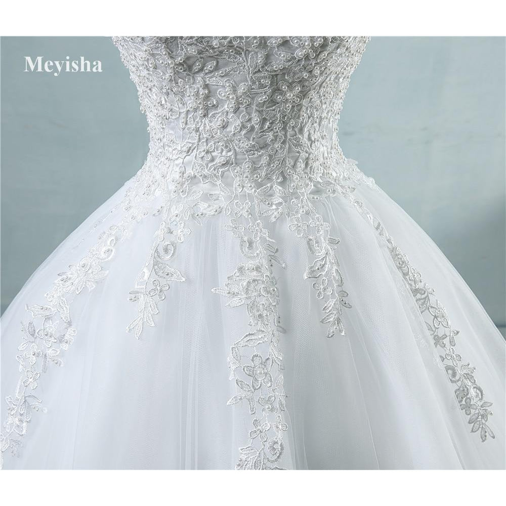 Tulle Bridal Wedding Dress - Mura Boutique