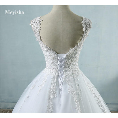 Tulle Bridal Wedding Dress - Mura Boutique