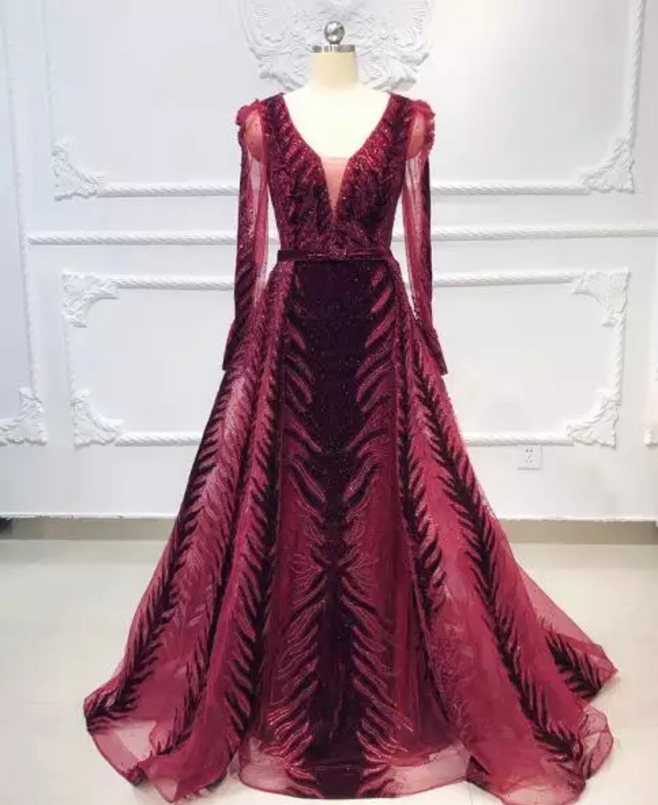 Velvet evening dresses - Mura Boutique
