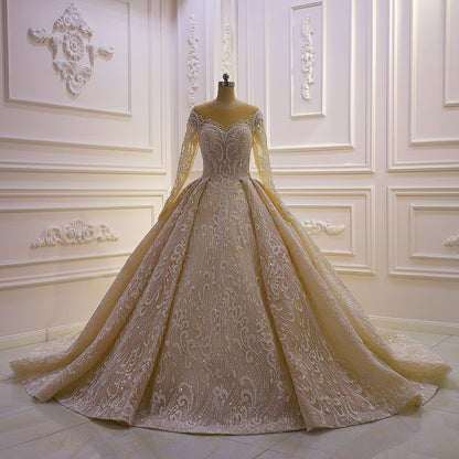 Heavy high quality bridal gown